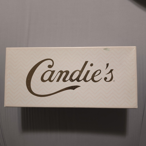 Candie’s Women’s Ballet Flats Gold Glitter CABOLEROMETALLIC Size 9 NWT w/Box - Picture 8 of 10